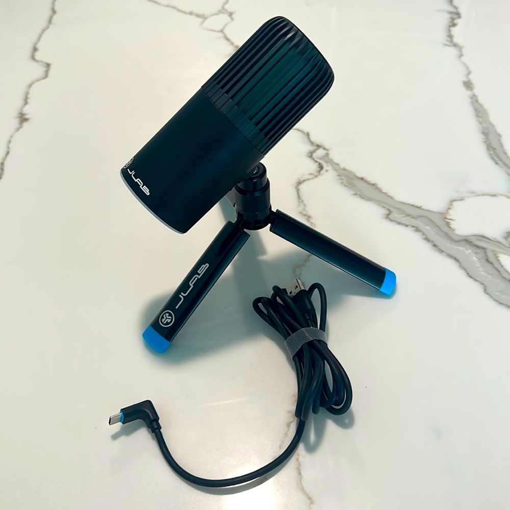 JLAB Podcast Recording USB Microphone - Plug Into USB port